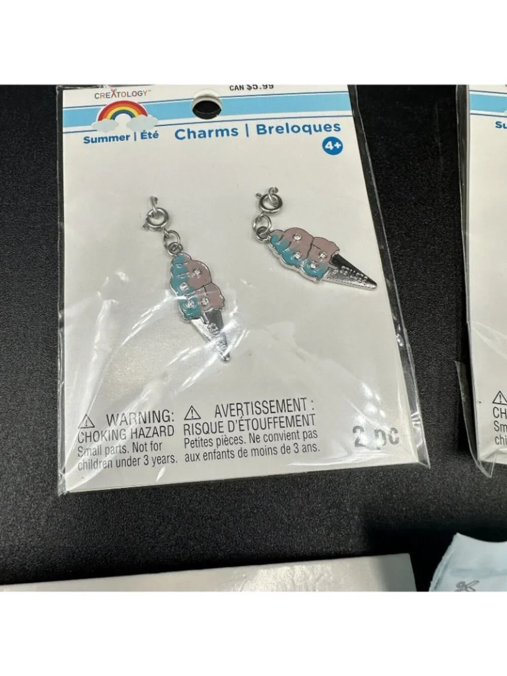 Charms Lot for Bracelets Kids DIY Jewelry Wood Beads Unicorn Mermaid Star